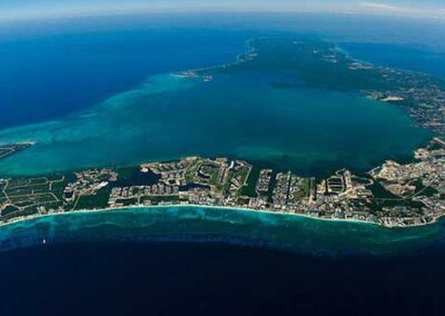 Grand Cayman Island from the air